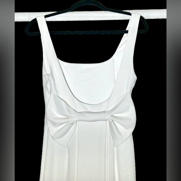 NWT Lulus Loving Fate White Bow Square Neck Backless
Maxi Dress, Size Small - Picture 8 of 16